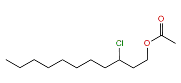 3-Chloroundecyl acetate